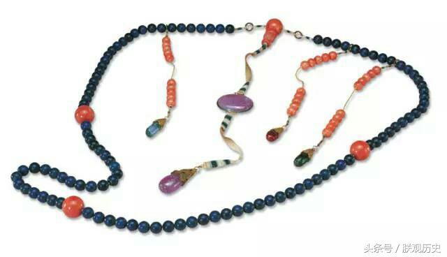 慈禧的帝王绿佛珠,慈禧太后戴过的红玛瑙朝珠