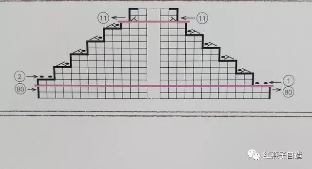 从上往下编织的开襟毛衣编织教程,从零开始学手工编织视频教程