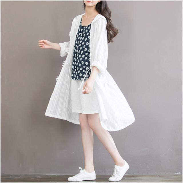 防晒又保湿两不误,新中式国风40-50岁防晒开衫新款女