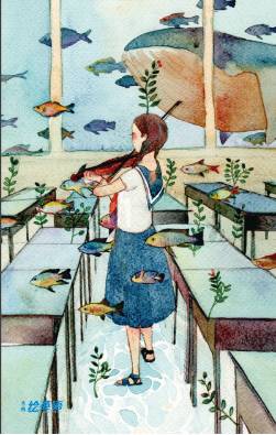 写满故事的明信片，你会寄给谁？（注意！一大波唯美手绘明信片来袭！）