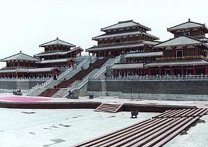 天下第一宫阿房宫复原图,阿房宫被称为天下第一宫