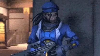 守望先锋地图工坊源氏vs安娜,守望先锋ow源氏第一视角