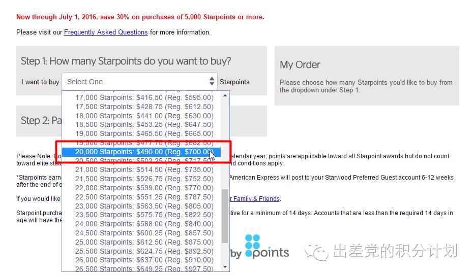 酒店转分至英国航空Avios送35%及SPG7折卖分