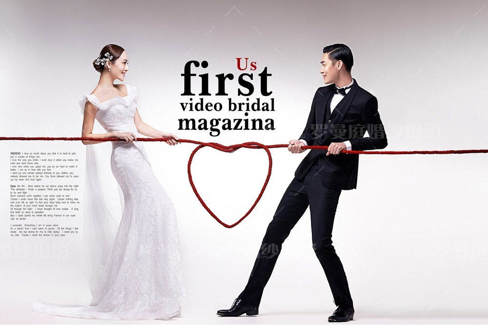 罗曼庭|“欢乐颂”女主角拍婚纱照，会是什么样子？