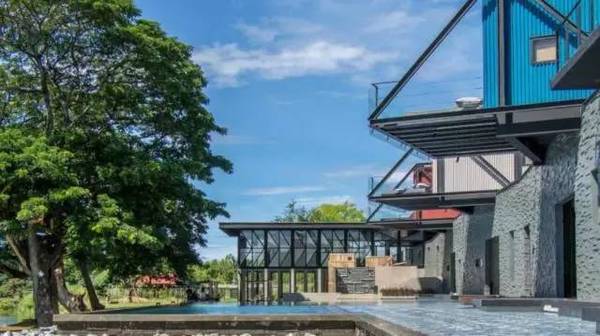 泰国桂河水上竹筏度假屋,泰国桂河水上屋度假村