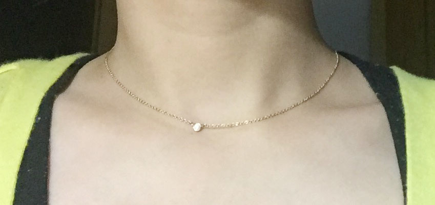 适合女生的锁骨链,迷人的锁骨链戴出高级感