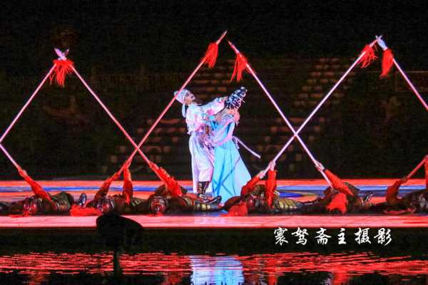 西安华清宫长恨歌实景,华清宫长恨歌舞剧大型实景演出