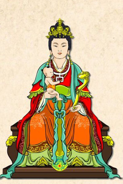 四月十八是泰山奶奶的生日,泰山娘娘圣诞日