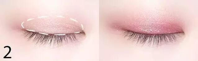 眼线睫毛膏眼影的化妆顺序,眼部化妆新人教程手涂眼影