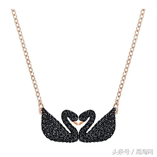 Prime会员折后低至¥413.1包邮SWAROVSKI施华洛世奇黑色小天鹅/