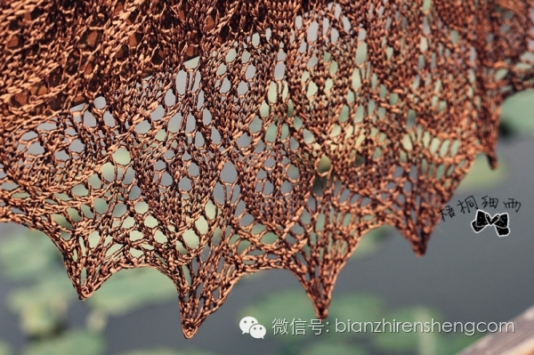 梧桐细雨钩针叶子披肩教程,梧桐细雨披肩编织大全视频