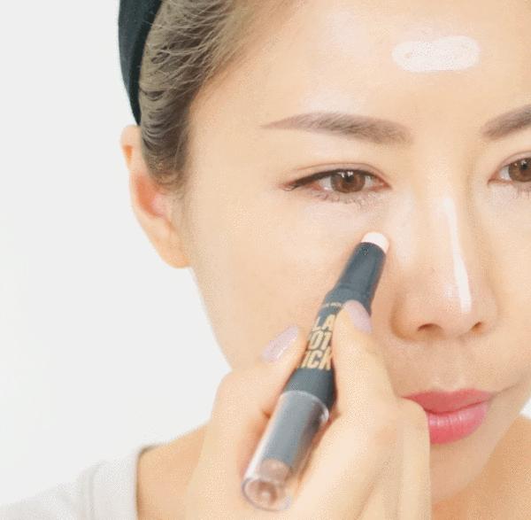 爱丽小屋三色修容教程,爱丽小屋双头高光阴影修容棒