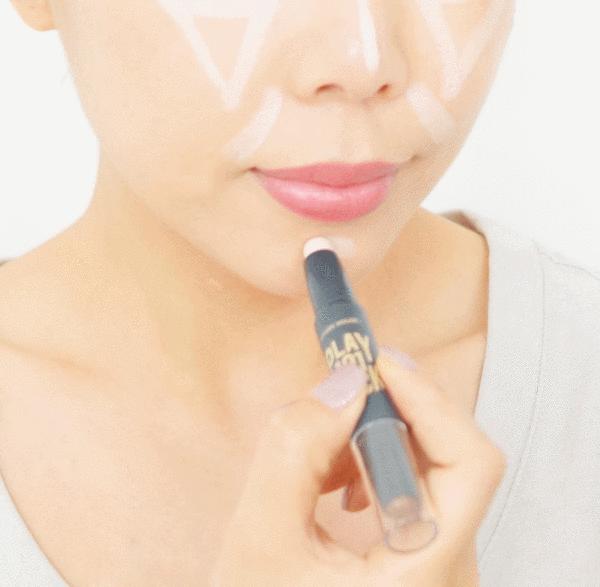 爱丽小屋三色修容教程,爱丽小屋双头高光阴影修容棒