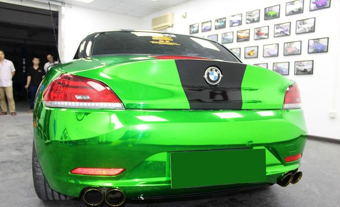 电镀绿狂魔宝马Z4改装案例