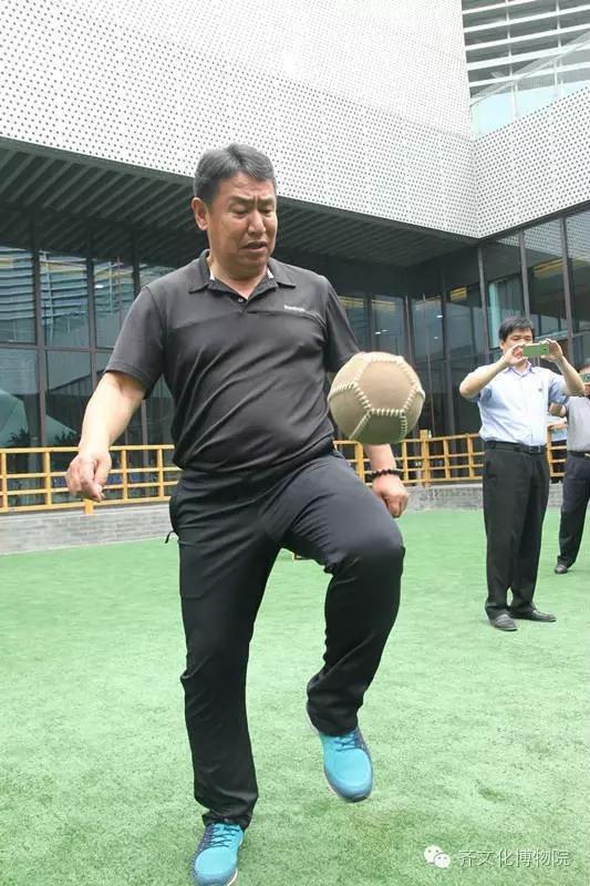 参观临淄区足球博物馆,临淄区足球文化