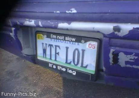 最好笑车牌号,最好笑的车牌