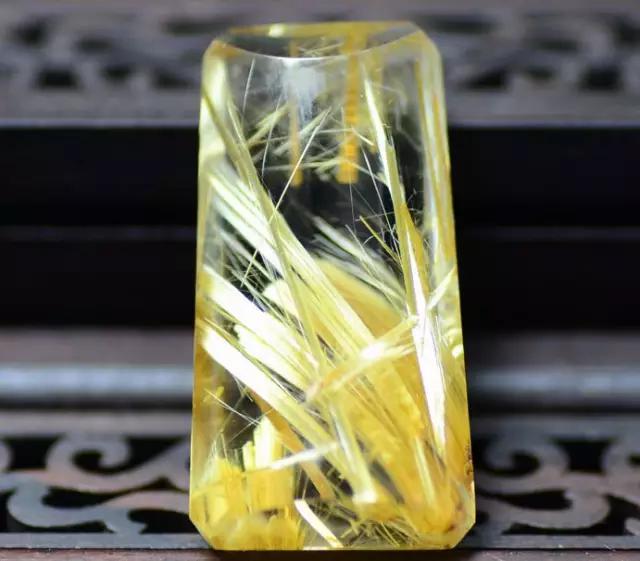 水晶越薄越值钱,天然黄水晶为啥那么多杂质