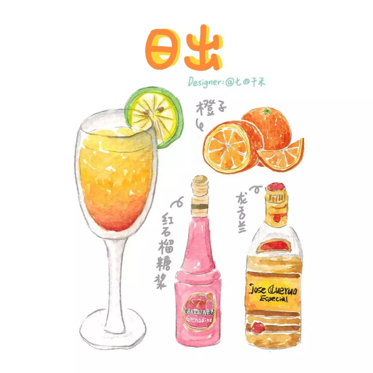 有颜值又好喝的鸡尾酒,那些超好看的鸡尾酒