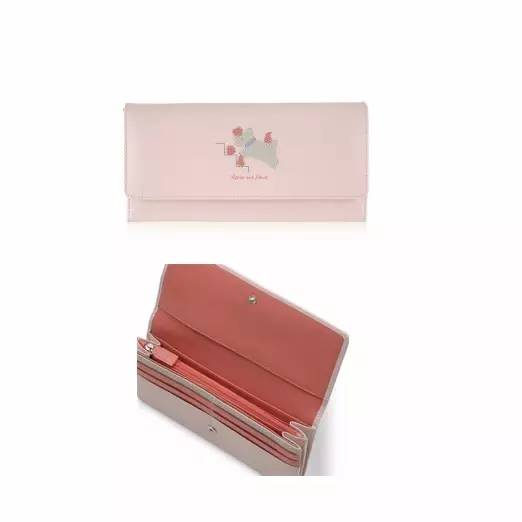 时尚必备单品女士红色钱包推荐,新款钱包型手提包时髦又洋气