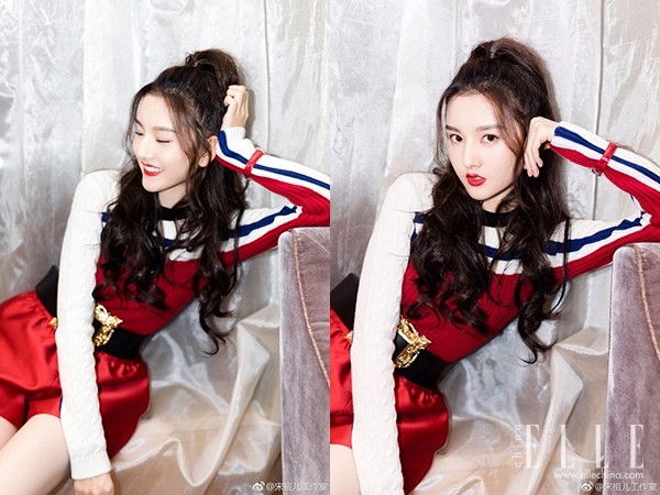 宋祖儿欧阳娜娜侧脸对比,欧阳娜娜和宋祖儿塑料姐妹花