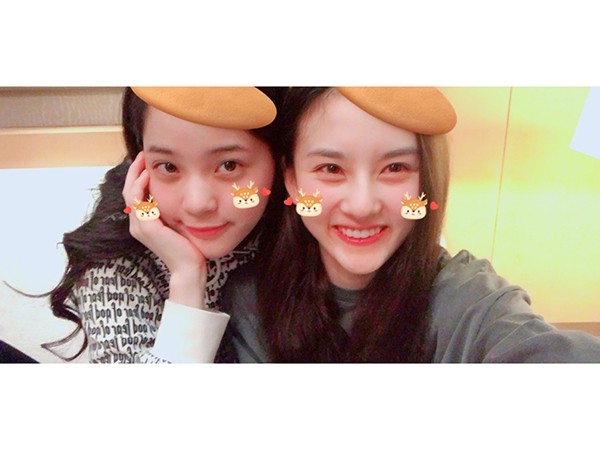 宋祖儿欧阳娜娜侧脸对比,欧阳娜娜和宋祖儿塑料姐妹花