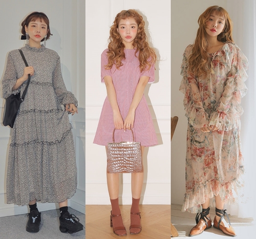 韩国女生春日穿搭技巧,春日约会必备穿搭推荐女生