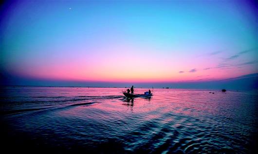 洪湖水浪打浪美景如画,洪湖新堤镇到仙桃梦里水乡