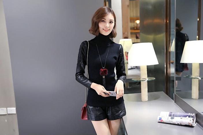 2015新款打底蕾丝长袖,今年最爆款加绒蕾丝打底