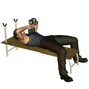 在家哑铃锻炼胸肌最有效的动作,哑铃练胸肌会练到腹肌吗