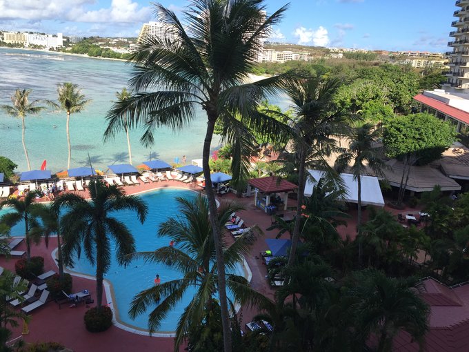 关岛出海,长滩岛上天下海