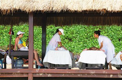 三亚俄罗斯疗养,三亚俄罗斯人中医馆