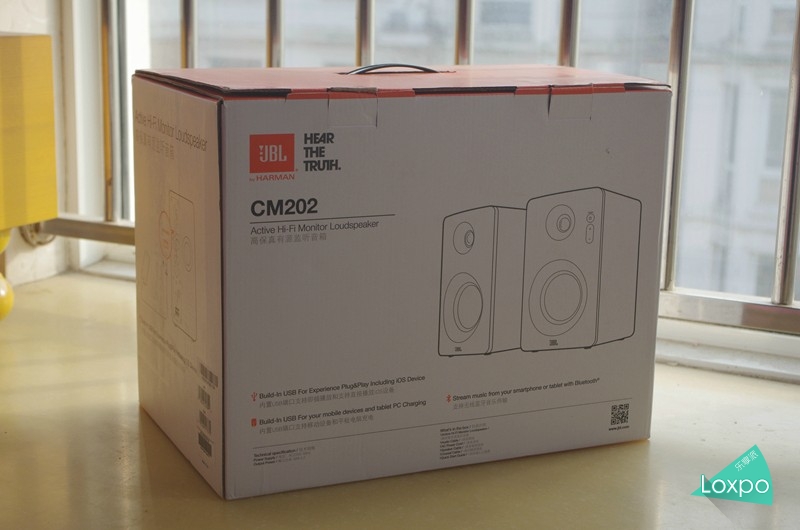 jbl有源音箱cm220,jblcm220高保真有源监听2.0音箱