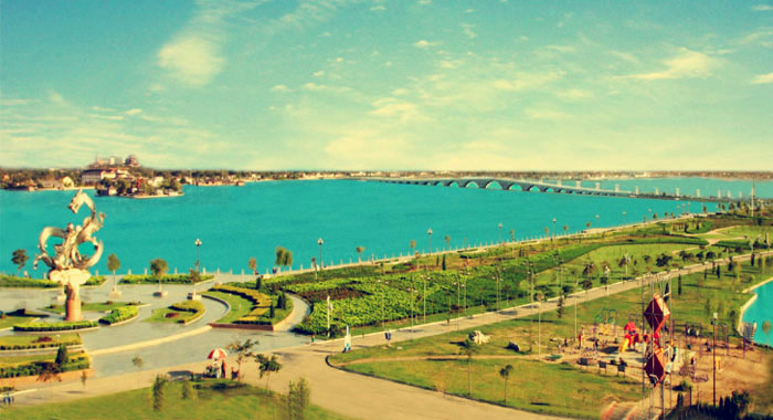 聊城水城之眼风景图片,美丽的江北水城聊城图片