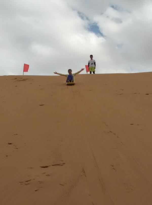 爸爸去哪儿旅游打卡,爸爸去哪儿宁夏中卫沙坡头