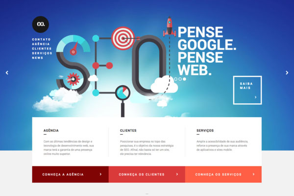 漂亮的红色系网站设计欣赏,好看的网站设计版式推荐