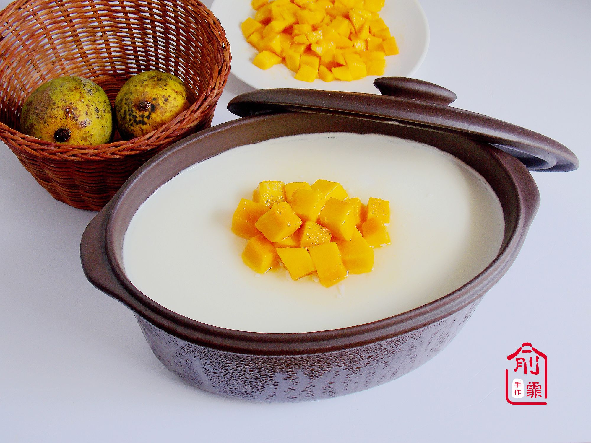 酸奶拉花家常做法,酸奶拉花详细做法