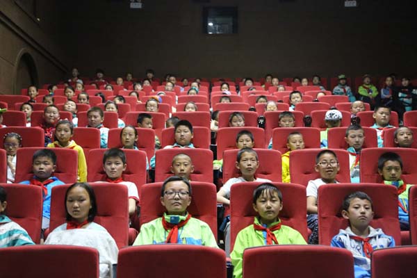 青海西宁环保儿童电影展上演环保儿童电影盛宴
