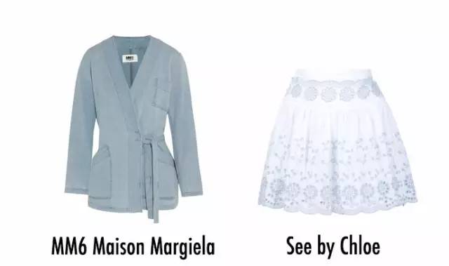 夏日穿搭蓝白色,好看又时髦的夏日穿搭