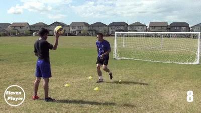 足球高远球技术练习,足球大师速成