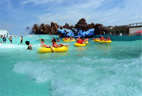 辽宁最大滨海室外水上乐园,辽宁朝阳欢乐岛水上乐园