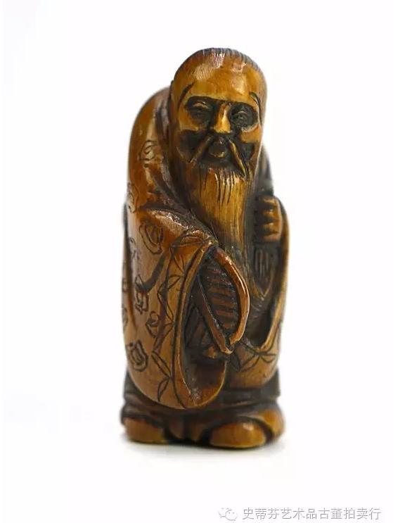 根付：日本艺术之點綴之美--美国白人的根付收藏