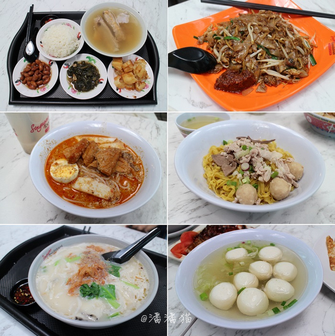 新加坡深夜美食街边小吃,新加坡米其林推荐小吃