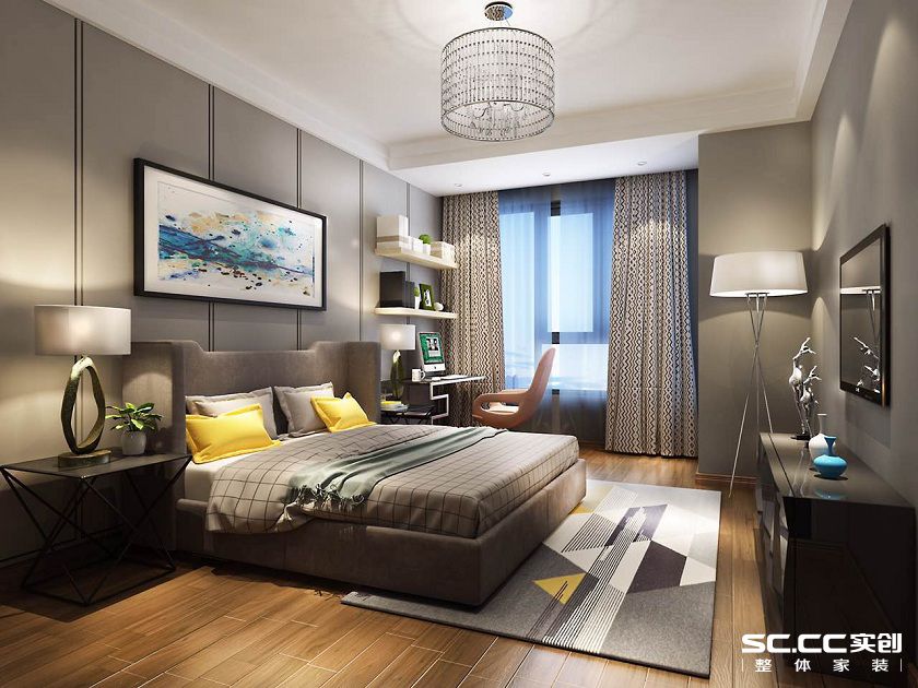 北京二手房翻新-海棠湾89平简约而不简单装修