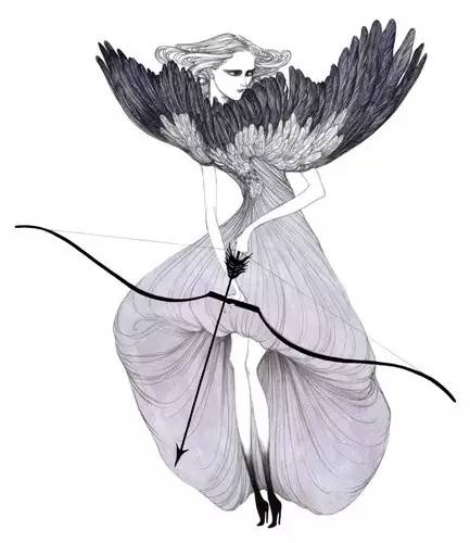 美到惊艳的插画图,美到崩溃的插画