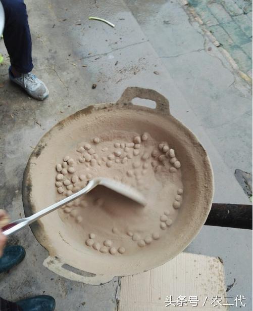 传统手工炒面,北方传统小零食炒面豆