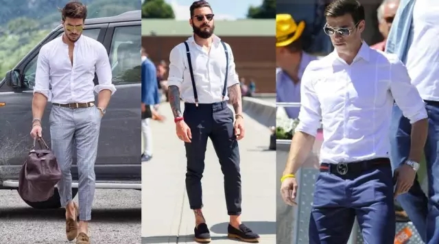 应该怎么样扎衣服才好看,运动时上衣怎么扎起来