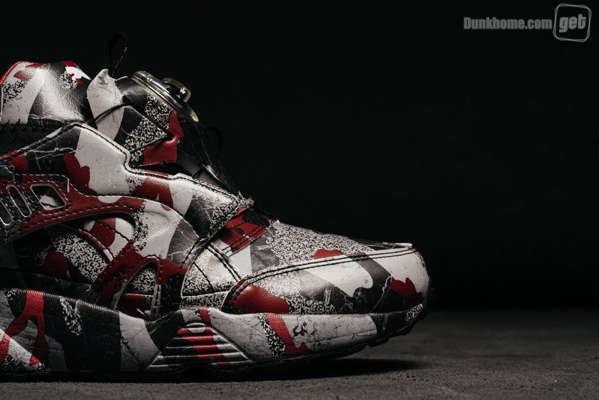 视觉冲击！近赏TrapstarxPUMA全新联名DiscBlaze「Camo」鞋款