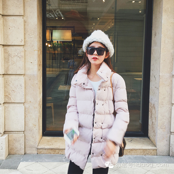 韩版洋气时尚羽绒服保暖又洋气 (韩国流行的冬天长款羽绒服)