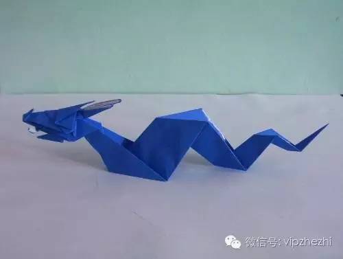 怎么折龙简单,用纸折中国的龙