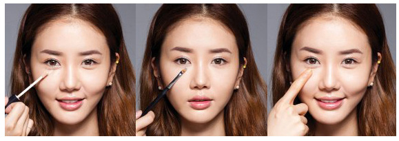 1分钟快速消除黑眼圈眼袋,1分钟教你快速遮黑眼圈